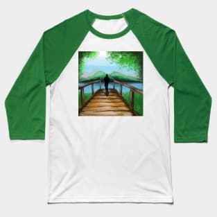 Alone in Nature Baseball T-Shirt